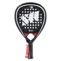 Padel tennis racket 3K/18K carbon fiber high balance with Cover teardrop shape Raquette racket - Buy online at  Vibe In Cart.