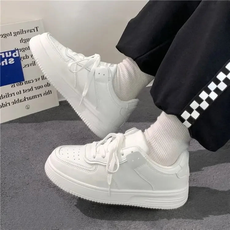 Tennis Sneakers Woman Spring Autumn Sports Board Shoes Fashion Comfort Colorful Casual Academy Style Little White Shoes Female - Buy online at  Vibe In Cart.