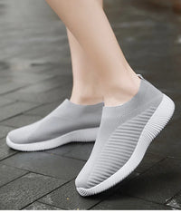 Women's Breathable Elastic Lightweight Slip-On Flats for Casual
