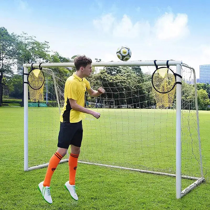 1/2pcs Football Target Net Foldable Football Training Nets Easy To Attach And Detach Soccer Goal For Football Training Practice - Buy online at  Vibe In Cart.