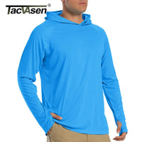 TACVASEN Sun Protection T-Shirts Mens Long Sleeve Hoodie Casual UV-Proof T-Shirts Breathable Lightweight Quick Dry T shirts Male - Buy online at  Vibe In Cart.