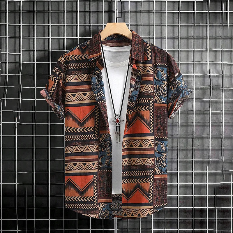 Summer 3D Graffiti Blossom Printed Shirts For Men Children Fashion Streetwear Long Sleeve T Shirt Unisex Hawaiian Shirts Blouses - Buy online at  Vibe In Cart.