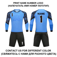 Children's Long Sleeve Protective Goalkeeper Jersey for Football