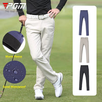 PGM Winter Golf Pants for Men Fleece Warm Work Business Casual Pants Male Waterproof Stretch Long Trousers Ball Sweatpant - Buy online at  Vibe In Cart.