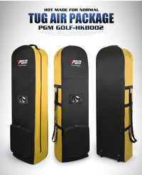 Foldable Polyester Golf Bag with Pulley and Single Layer