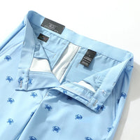 New Golf Shorts Mens Summer Slim Fit Baseball Golf Shorts Sweatpants Male Elastic Sports Wear Fast Dry Casual Trousers Running