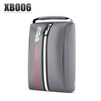 Zippered Waterproof Nylon Golf Shoe Bag Large Capacity 32x22x11cm