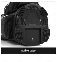 Travel Golf Bag with Fixed Club Holder, Nylon Material