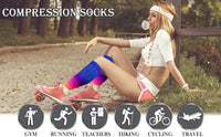 1/3 Pairs Dropship Compression Socks Varicose Veins 20-30 Mmhg Men Women Socks For Running Cycling,Football Soccer Stockings - Buy online at  Vibe In Cart.