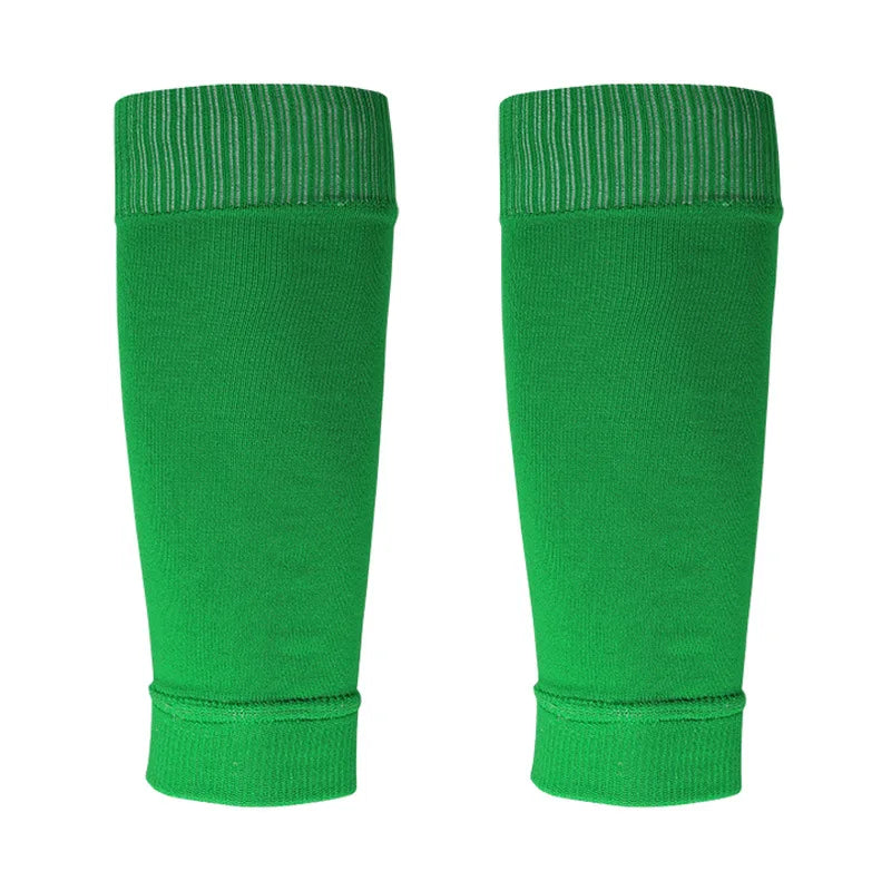 1 Pair Hight Elasticity Soccer Protective Socks Without Feet Kids Adults Shin Pads Guard For Football Sport Leg Support Sleeves - Buy online at  Vibe In Cart.