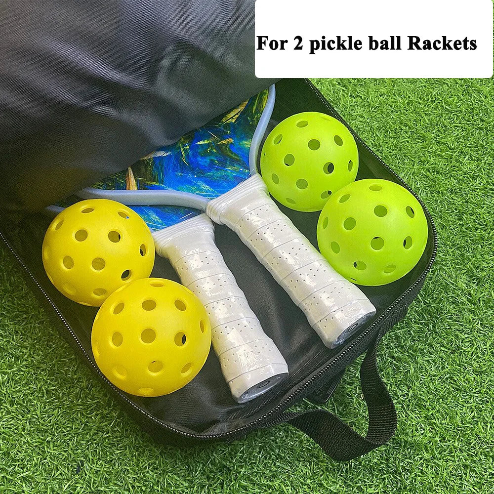 Pickleball Racket Bag Table Tennis Paddle Bags Padel Cover Large Capacity Outdoor Sports Portable Pickle Ball Handheld Bag - Buy online at  Vibe In Cart.