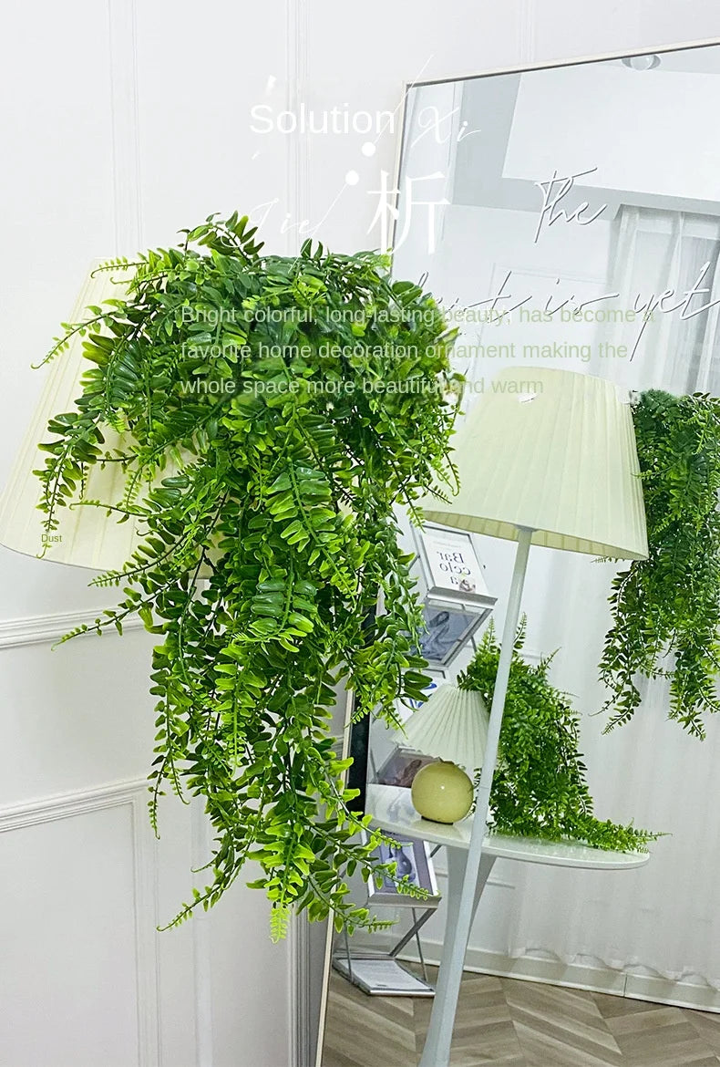90cm Artificial Plant Vine Home Decoration Hanging Plastic Leaf Grass Garland Outdoor Wedding Party Decorations Fake Rattan Ivy - Buy online at  Vibe In Cart.