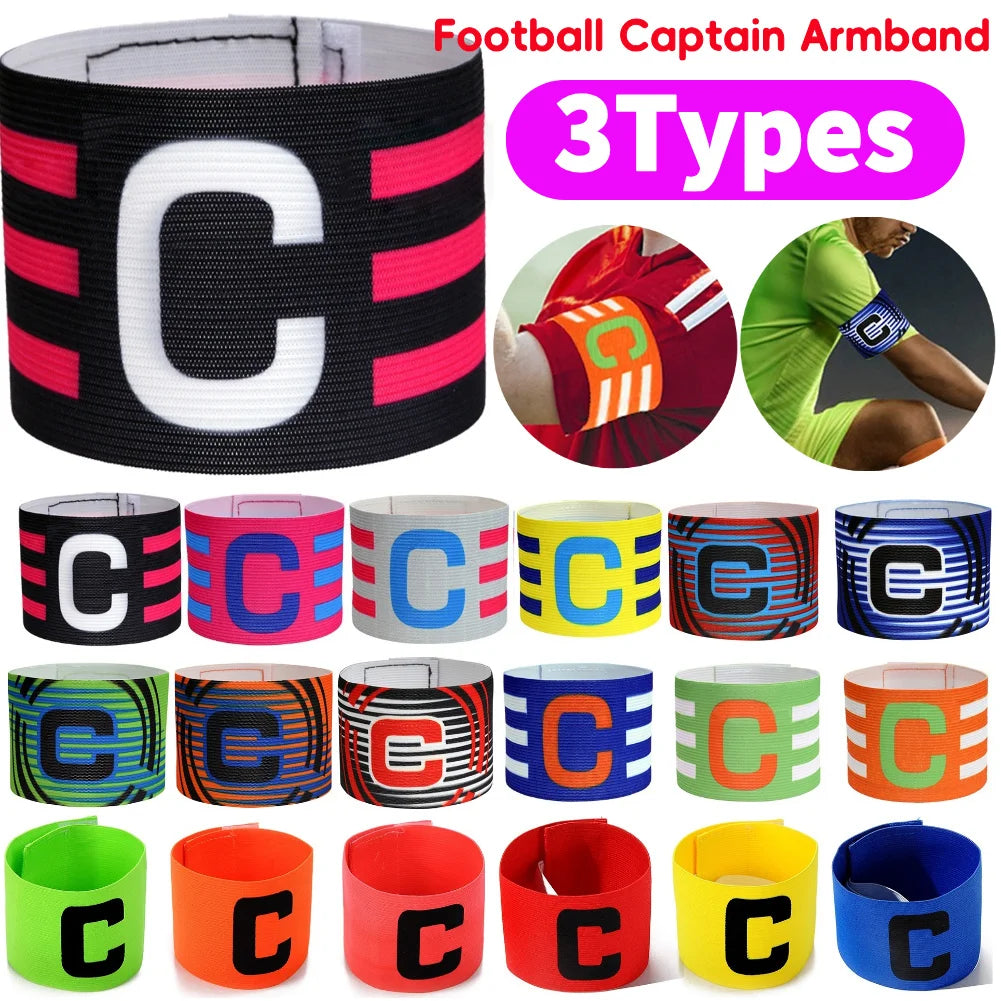 Football Captain's Armband For Kids Adults Adjustable Stripe Arm Band Comfortable and Durable Soccer Band For Football Captain - Buy online at  Vibe In Cart.