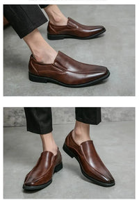 Golden Sapling Casual Business Shoes Men Loafers Formal Wedding Shoes Leisure Party Office Flats Men's Social Dress Moccasins - Buy online at  Vibe In Cart.