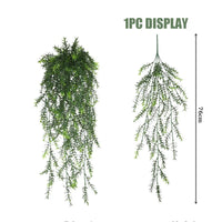 Artificial Plant Persian fern Leaves Vines Home Room Decor Hanging Plastic Leaf Grass Wedding Party Wall Balcony Home Decoration - Buy online at  Vibe In Cart.