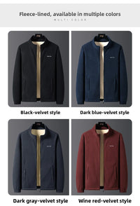 Winter Outdoor Fishing Leisure Windproof Thick Lamb Wool Jacket Comfortable Warm Breathable Men's Stand Up Collar Cotton Jacket - Buy online at  Vibe In Cart.