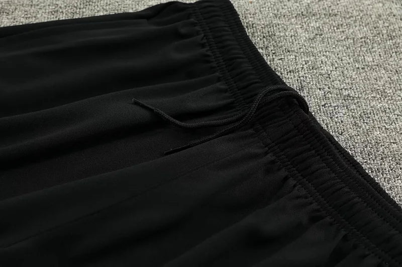 Long Sleeve Polyester Football Tracksuit Set for Men with Jacket and Pants