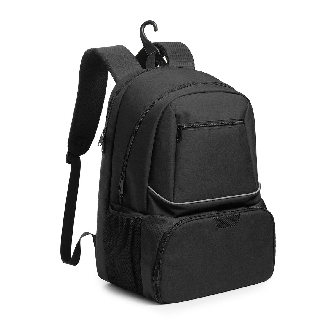 Large Capacity Tennis Backpack Sports Racket Pack Holds 1-2 Tennis Rackets Outdoor Badminton Bag With Shoe Pocket Black Pink - Buy online at  Vibe In Cart.