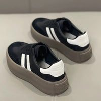 Spring and Autumn New Korean version Fashion Casual color Bock Thick sole Women's Versatile Comfortable Vulcanized Shoes 2025 - Buy online at  Vibe In Cart.