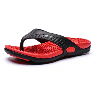 Massage Flip Flops for Men Summer Breathable Beach Shoes Sandals Men Luxury Flip Flops Breathable Plus Big Size Men Slippers 46 - Buy online at  Vibe In Cart.