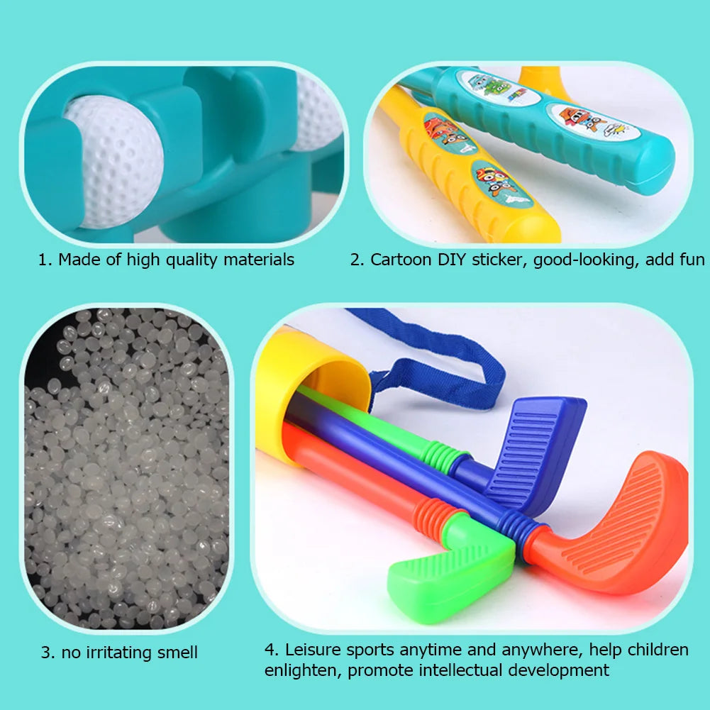 Children's Mini Titanium Putter Golf Club Set