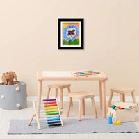Children Art Frames Magnetic Front Open Changeable Kids Frametory for Poster Photo Drawing Paintings Pictures Display Home Decor - Buy online at  Vibe In Cart.