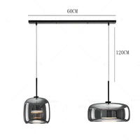 Assembly Required Dimmable Cord Pendant Lights for Living Room