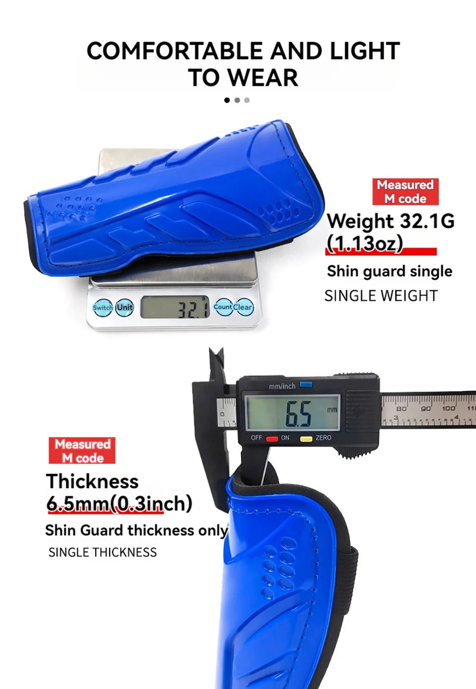 Loogdeel Football Shin Pads Impact Resistant Leg Equipment Calf Protective Gear Impact Resistant Football Gear Soccer Equipment - Buy online at  Vibe In Cart.