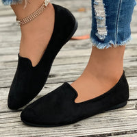 Spring Autumn Shoes for Women Comfortable Casual Pointed Toe Slip on Flats Plus Size 36-43 Loafers  Women Flat Shoes - Buy online at  Vibe In Cart.