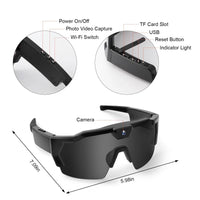 HD Video Recording Smart Glasses for Outdoor Sports