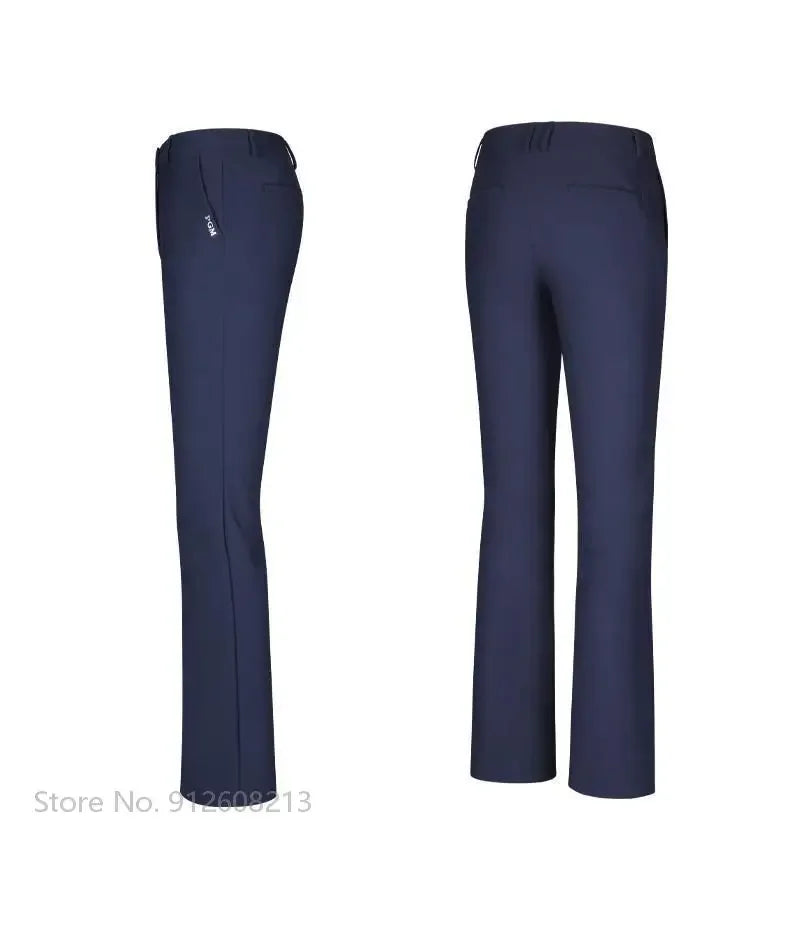 PGM Autumn Winter Women Golf Pants Thick Keep Warm Long Pant Flared Slim Golf Ball Pants Windproof Tennis Sweatpant Clothing - Buy online at  Vibe In Cart.