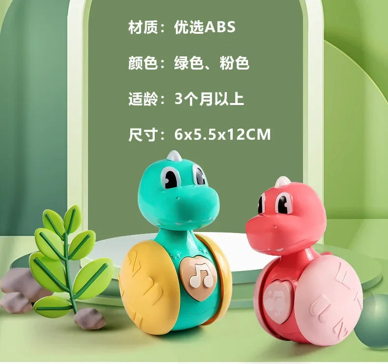 Tumbler Wobbler Toys for Infant Boy Girl - Perfect for Learning To Climb & Early Education! Roly Poly Baby Toys 6 To 12 Months