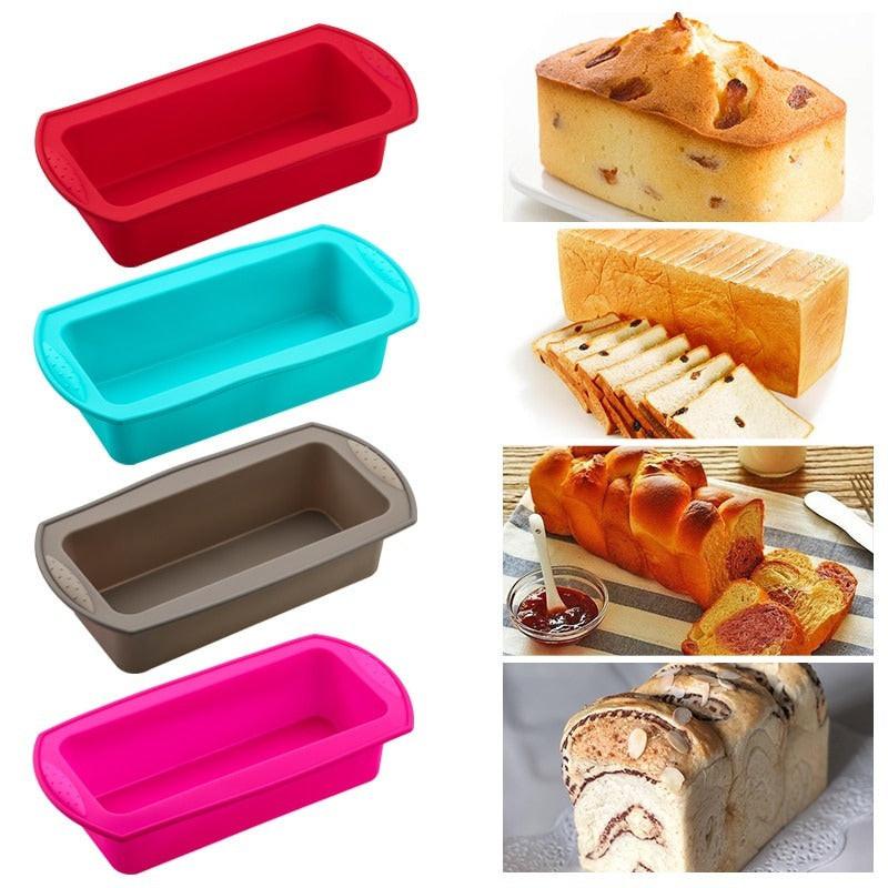 Household Rectangular Silicone Mold Candy Toast Mould Easter Bread DIY Kitchen Supplies Cake Bakeware Pan Baking Tools - Buy online at  Vibe In Cart.