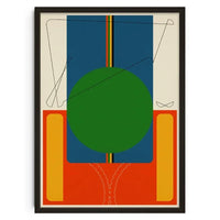 Classical Abstract Canvas Wall Art Print, Unframed, Vertical