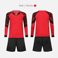 Children's Long Sleeve Protective Goalkeeper Jersey for Football