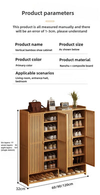 Shoe cabinet for home use, doorstep storage cabinet, wall facing hallway, indoor entrance, rental room, multi-layer shoe rack - Buy online at  Vibe In Cart.