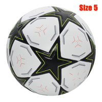 Soccer Ball Seamless PU Material Sizes 4 and 5