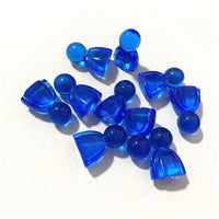 10pcs 24*16*12mm Games Markers Acrylic Colorful Humanoid Chess Pieces For Game Card Accessories - Buy online at  Vibe In Cart.