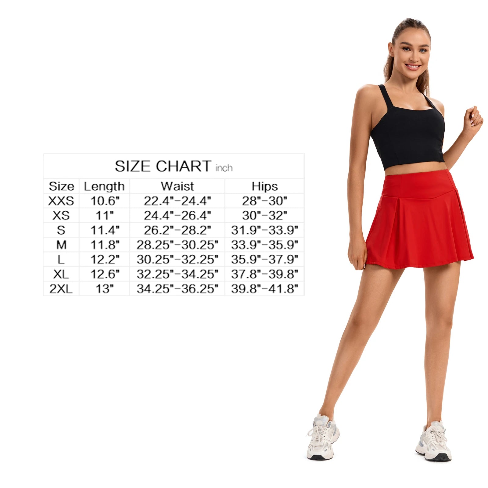 Tennis Golf Skirt Women's Two-In-One High Waist Mini Pleated Sports Ball with Pocket Gym Yoga Running Shorts Fashion Casual Summ