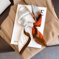 Women's 70x70cm Square Silk Scarf Shawl Headband