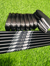 Left-Handed Men's Steel Golf Iron with Shaft and Head