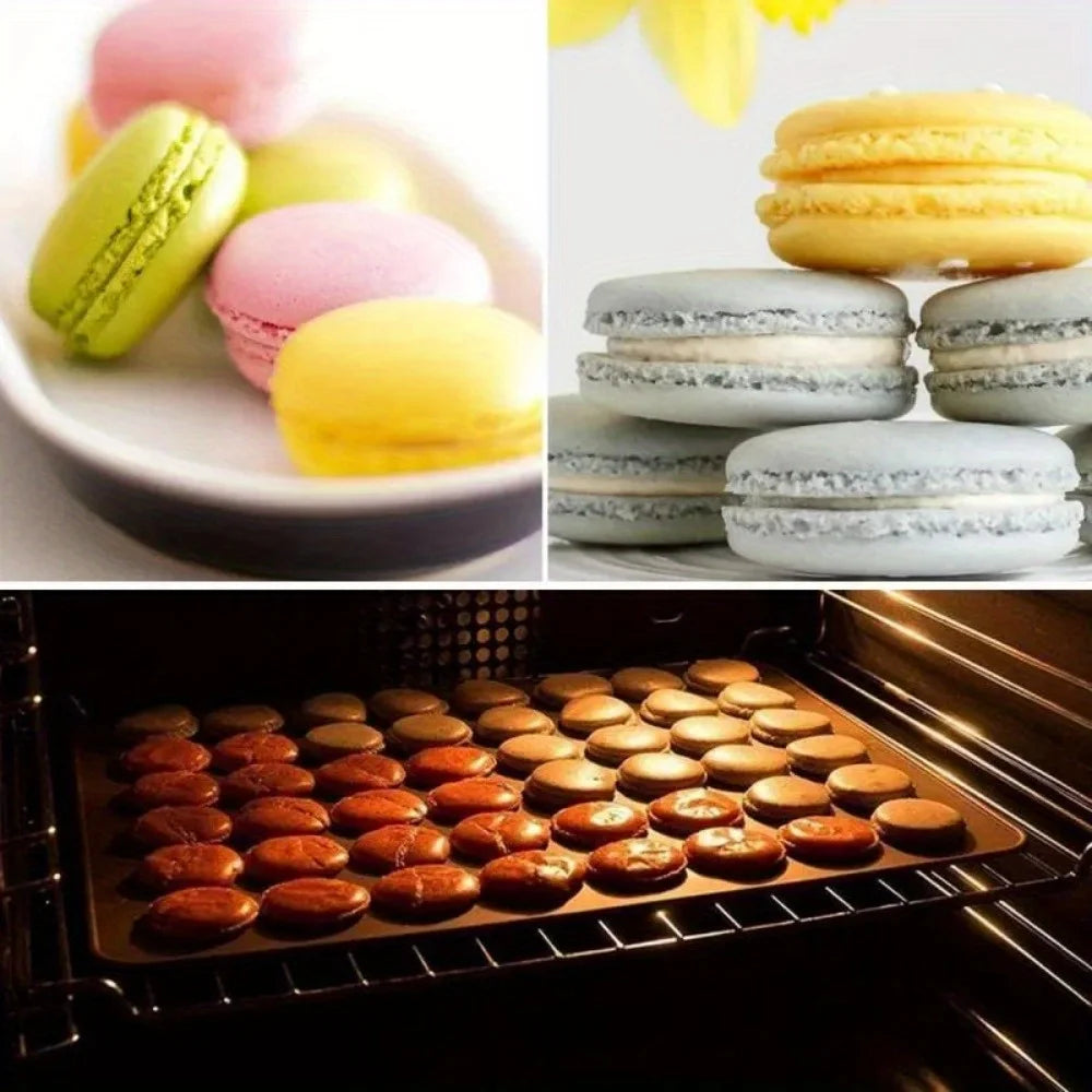 Holes Non-Stick Silicone Macaron Macaroon Pastry Oven Baking Mould Sheet Mat Diy Mold Useful Tools DIY Cake Bakeware Mold - Buy online at  Vibe In Cart.