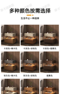 Modern Moroccan Bedside Table with Storage