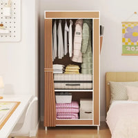 Minimalist Foldable Wardrobe Plastic Storage Cabinet Room Furniture Cheap Bedrooms Wardrobes Closet Armable Home Storage Rack - Buy online at  Vibe In Cart.
