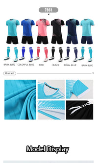 Football Jerseys Soccer Uniforms Adult and Kids Futsal Sportswear Kits Training Tracksuits Athlete Training Clothing customized - Buy online at  Vibe In Cart.