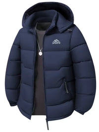 Men's Winter Jacket Windproof Thermal Hooded Parka Coat with Detachable Hood Heavy Duty Ski Jacket for Outdoor Cold Weather - Buy online at  Vibe In Cart.