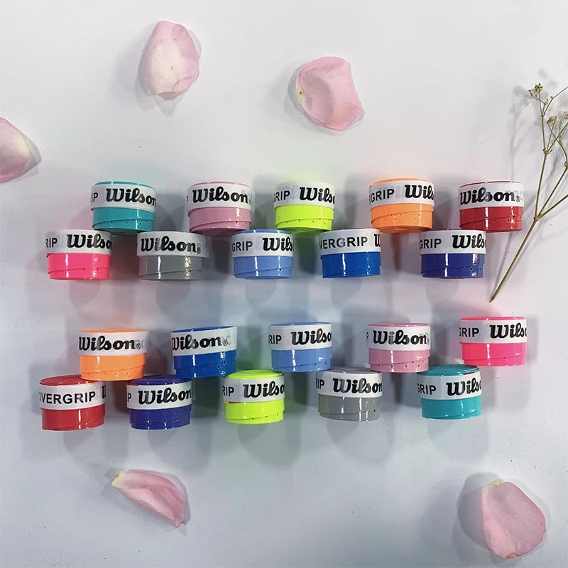 15/30/60/120PCS Wilson Tennis Overgrip PU Tennis Racket Sweat Band Absorption Grip Badminton Racket Handle Grip Tennis Griptape - Buy online at  Vibe In Cart.