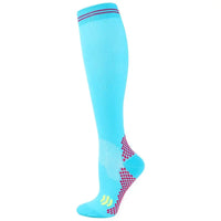 Knee-High Unisex Compression Socks for Varicose Veins 20-30 mmHg for Running and Cycling