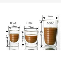 Nespresso Coffee Mug Heat Resistant Double Wall Tea Glass Cup Beer Coffee Handmade Creative Cold Beverage Transparent Drinkware - Buy online at  Vibe In Cart.