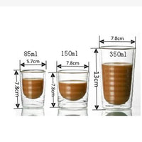 Nespresso Coffee Mug Heat Resistant Double Wall Tea Glass Cup Beer Coffee Handmade Creative Cold Beverage Transparent Drinkware - Buy online at  Vibe In Cart.